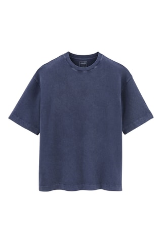 Oversized T-shirt - Donkerblauw