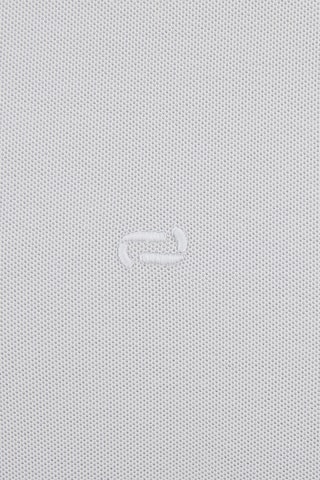 Biologisch Katoenen Polo Regular Fit - Lichtgrijs