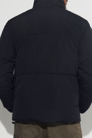 Gewatteerde Jas - Zwart