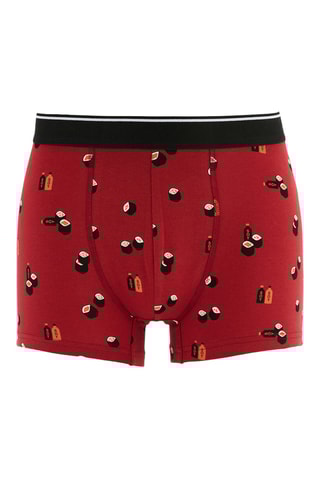 Biologisch Katoenen Boxer - Bordeauxrood