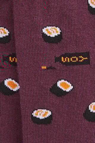 Biologisch Katoenen Sokken - Bordeauxrood