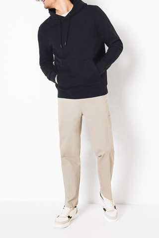 Sweater met Capuchon - Donkerblauw