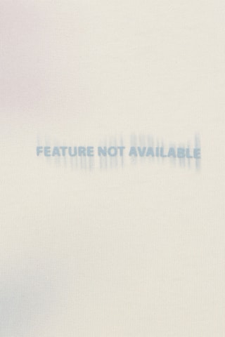 Regular T-shirt tie and dye - Beige