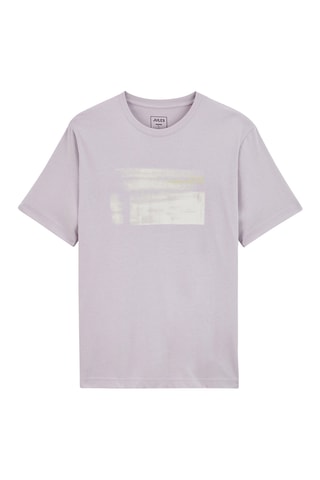 T-shirt regular - Lichtpaars