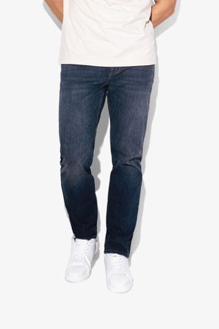 Jeans Straight L34 - Donkerblauw