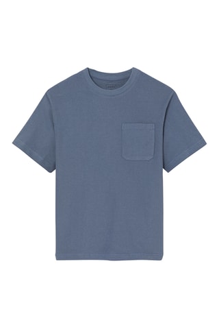 T-shirt relax - Kobaltblauw