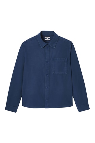 Overhemd Regular Fit - Marineblauw