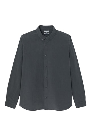 Overhemd Regular Fit - Donkergrijs
