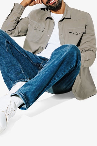 Overhemd Regular Fit - Beige