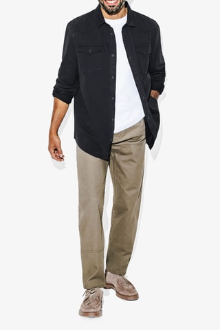 Overhemd Regular Fit - Zwart