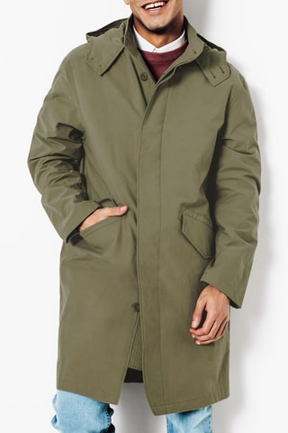 Parka met Capuchon - Lichtgroen