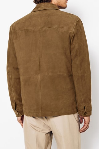 Geitenleren Jasje - Camel