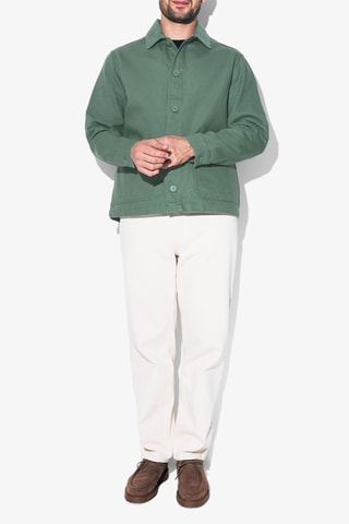 Biologisch Katoenen Jasje - Donkergroen