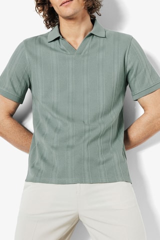 Polo regular - Azul-celeste