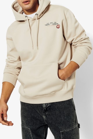 Sweater met Capuchon - Beige