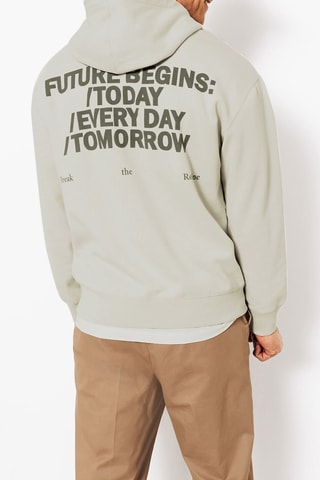 Sweater met Capuchon - Grijs