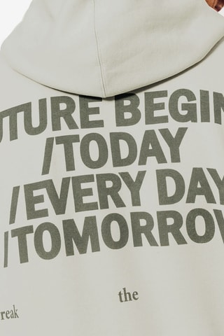 Sweater met Capuchon - Grijs