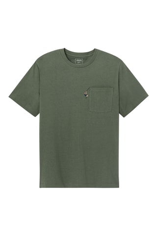 Biologisch Katoenen T-shirt Regular - Kaki