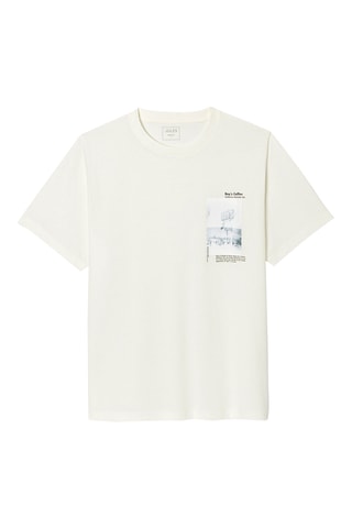 T-shirt regular - Wit