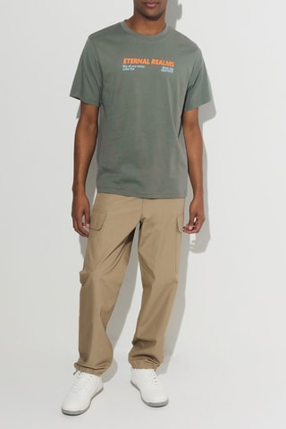 T-shirt regular - Kaki