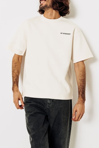 Biologisch Katoenen T-shirt Relax - Wit