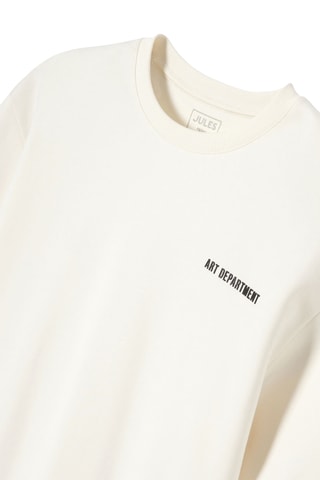 Biologisch Katoenen T-shirt Relax - Wit