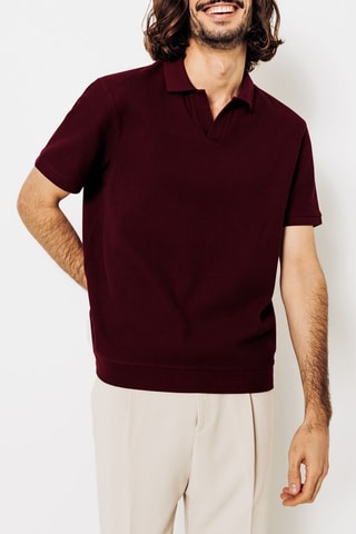 Polo Regular Fit - Paars