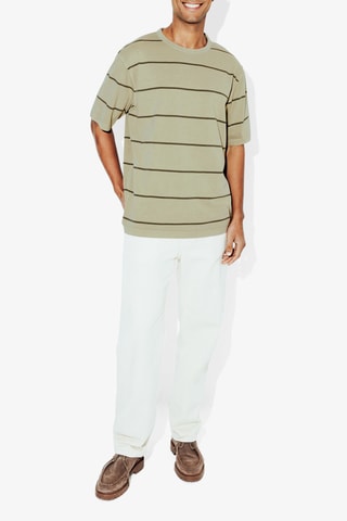 T-shirt relax - Olijfgroen