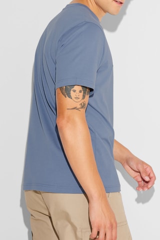 T-shirt regular - Kobaltblauw