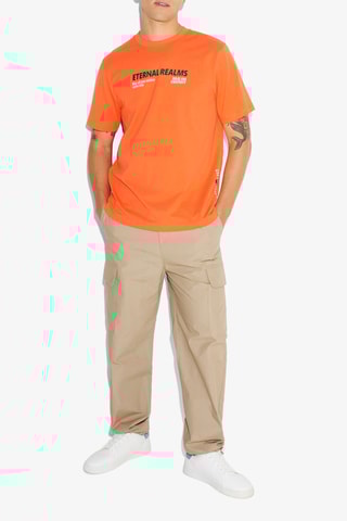 T-shirt regular - Oranje