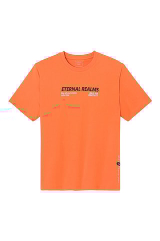 T-shirt regular - Oranje