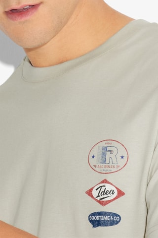 T-shirt regular - Lichtgrijs