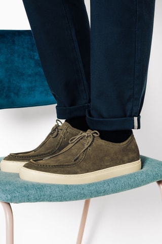 Nubuck Derby's - Kaki