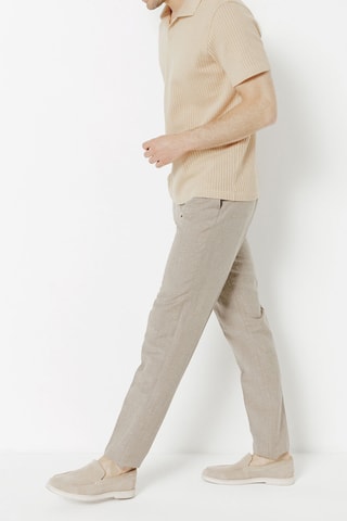 Biologisch Katoenen Polo Regular Fit - Beige