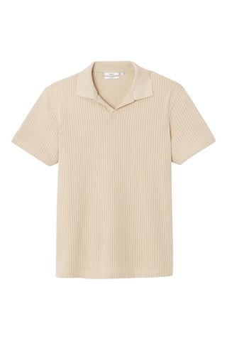 Biologisch Katoenen Polo Regular Fit - Beige