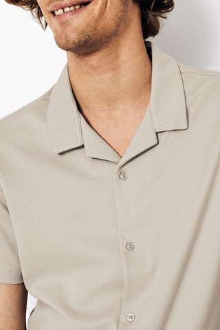 Overhemd regular - Beige