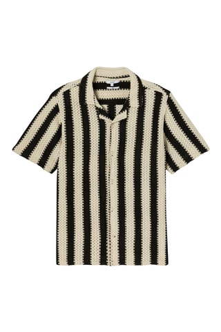 Biologisch Katoenen Overhemd Regular - Zwart