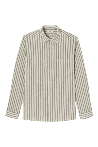 Linnen Overhemd Regular - Beige