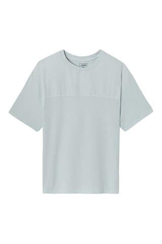 T-shirt relax - Zeegroen