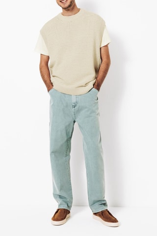 Mouwloze Trui - Ecru