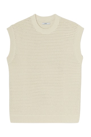 Mouwloze Trui - Ecru