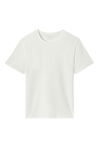 Biologisch Katoenen T-shirt Regular - Wit