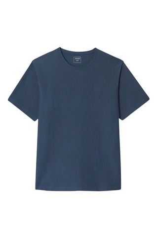 Biologisch Katoenen T-shirt Regular - Marineblauw