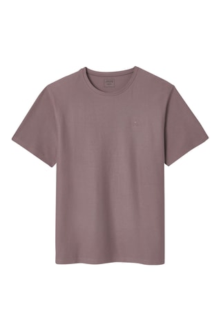 Biologisch Katoenen T-shirt Regular - Oudroze