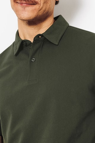 Biologisch Katoenen Polo Regular Fit - Kaki