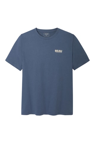 T-shirt regular - Marineblauw