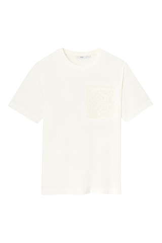 T-shirt regular - Wit