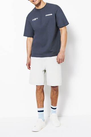 T-shirt relax - Donkerblauw