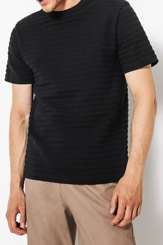 T-shirt regular - Zwart