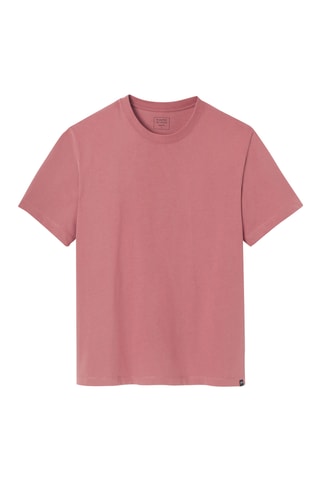 Biologisch Katoenen T-shirt Regular - Oudroze